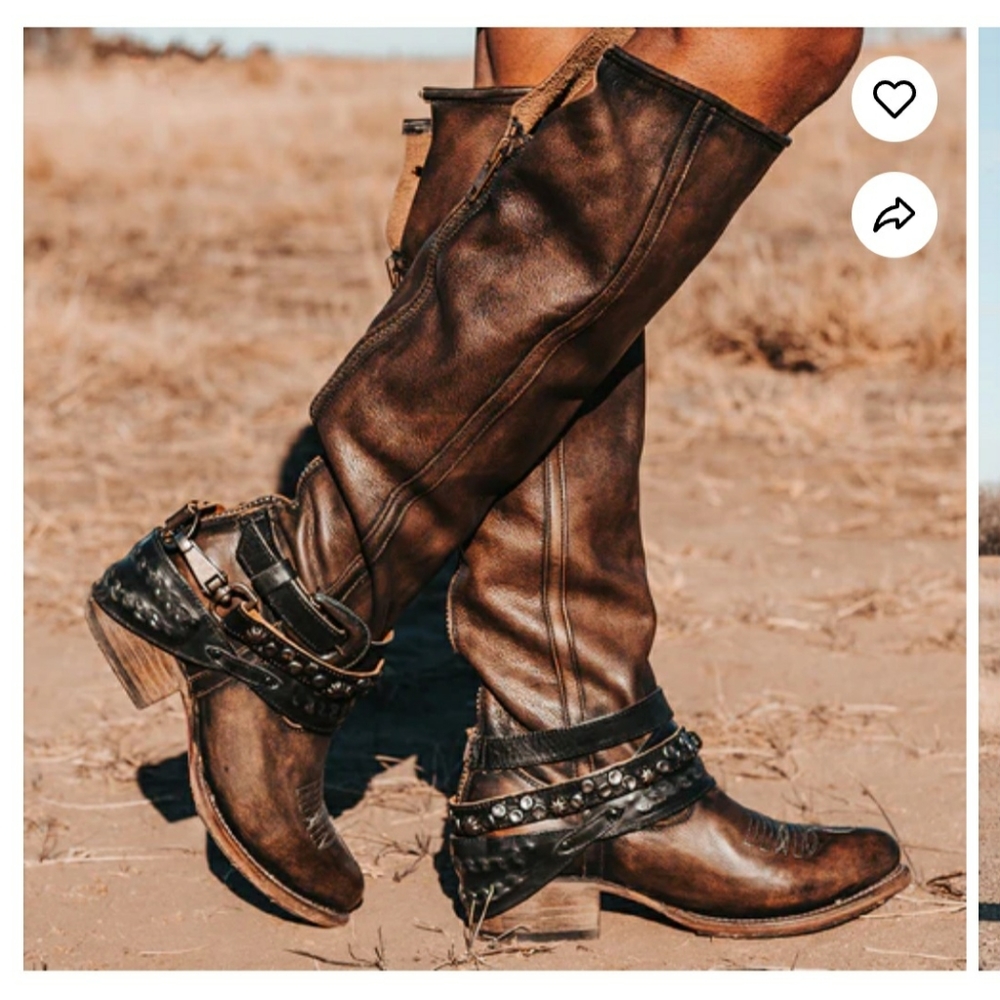 👢Freebird Rodondo sz 8 Boots